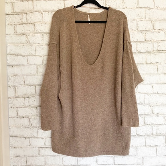 Free People Sweaters - Free People Oversized Long Sleeve Sweater Medium